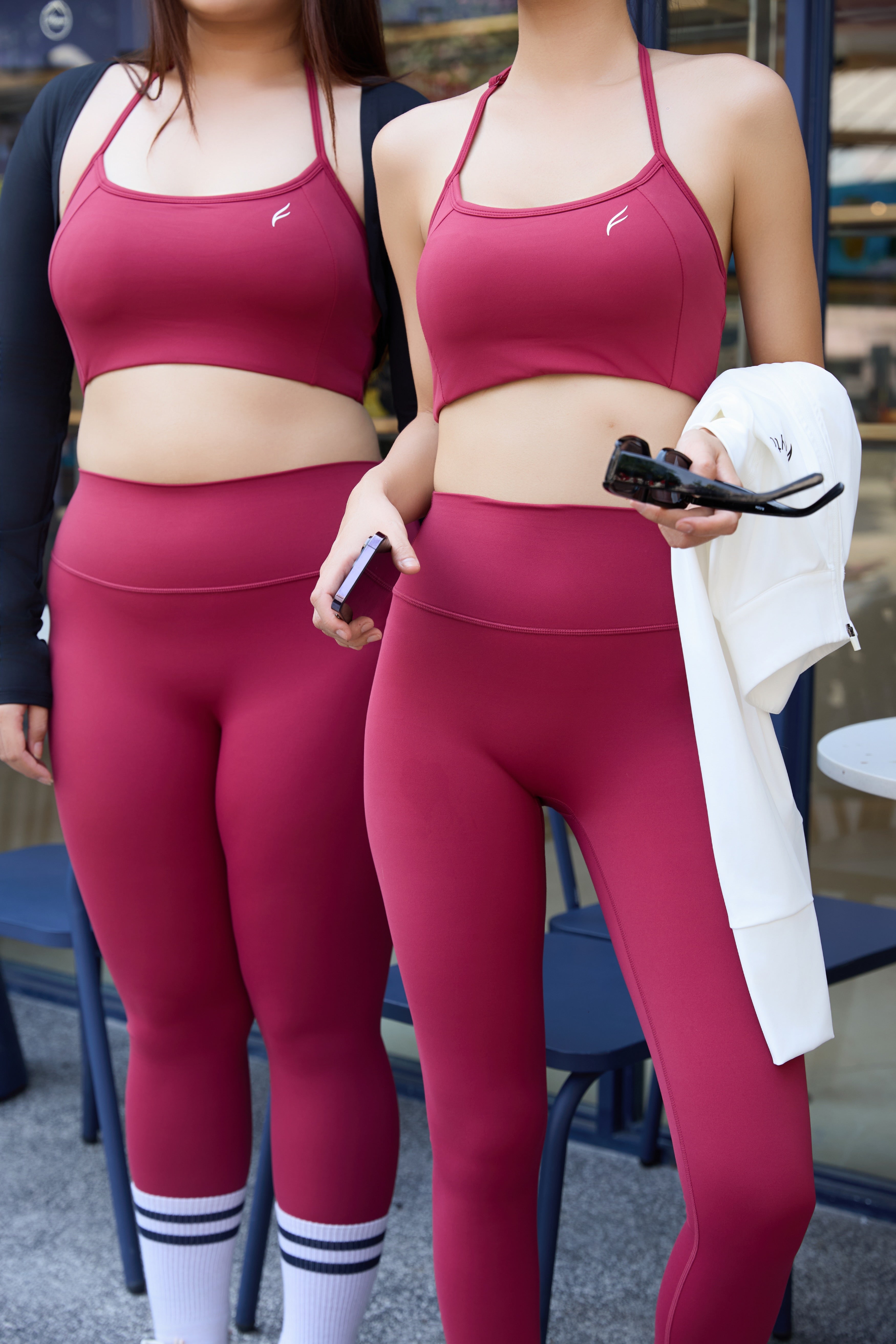 The Soft Legging - Burgundy