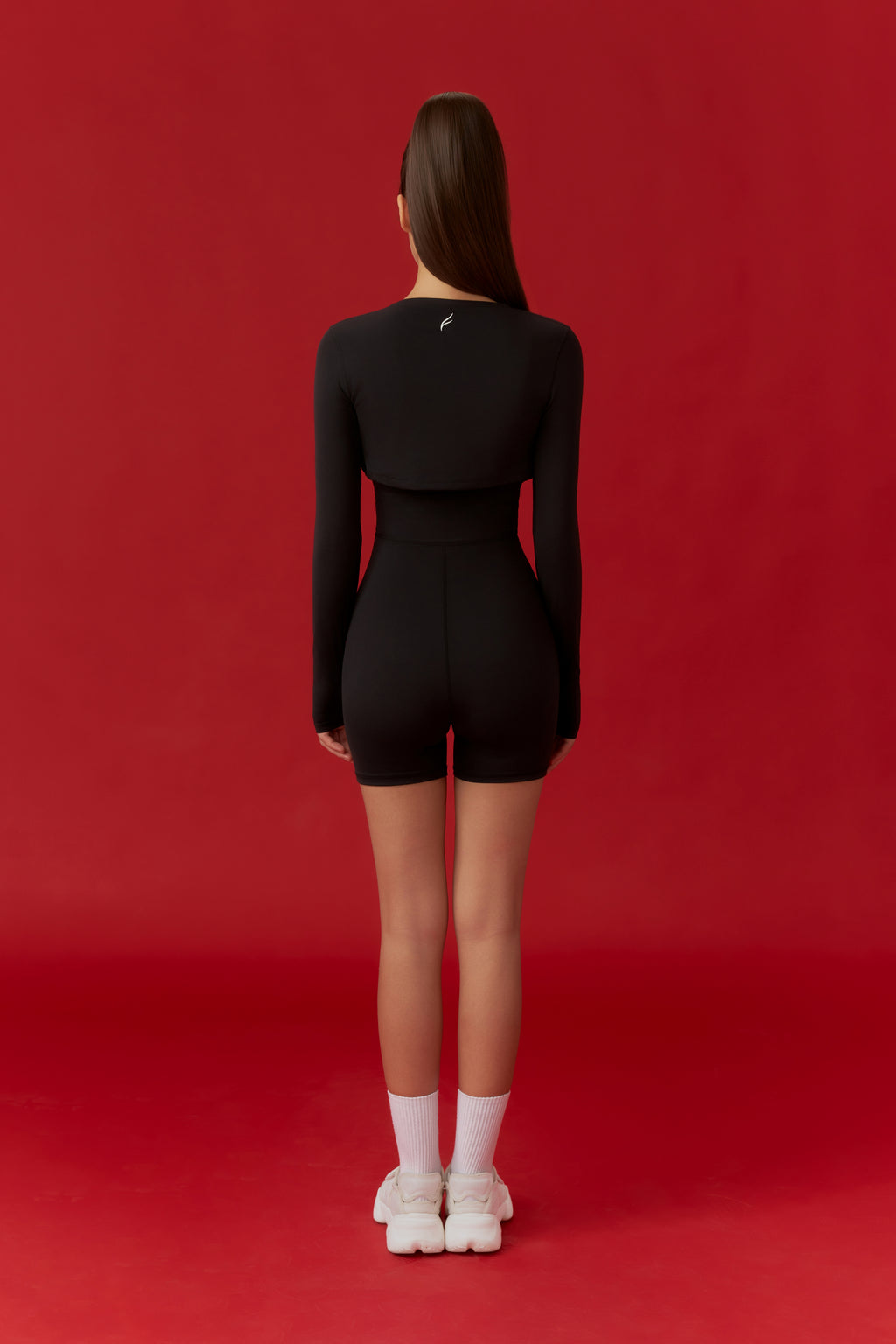 The Form Playsuit - Black